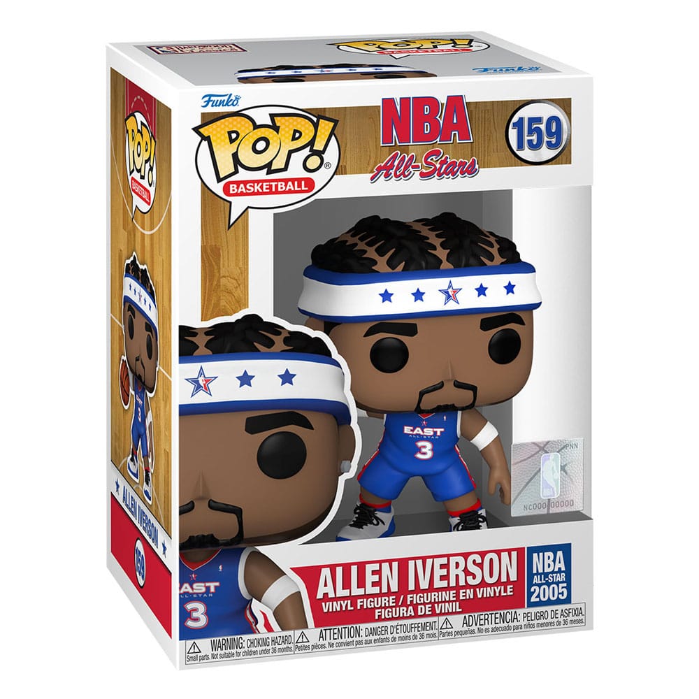 Funko NBA Legends POP! Sports Vinyl Figura Allen Iverson (2005) 9 cm