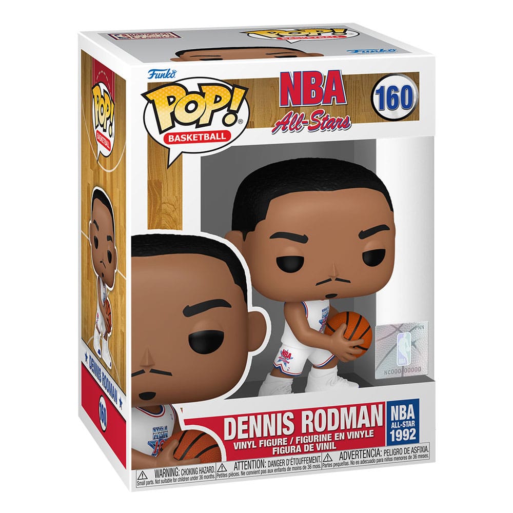 Funko NBA Legends POP! Sports Vinyl Figure Dennis Rodman (1992) 9 cm