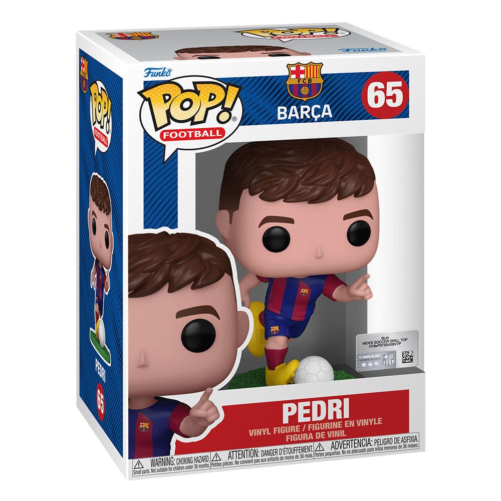 Funko EFL POP! Football Vinyl Figura Barcelona - Pedri 9 cm