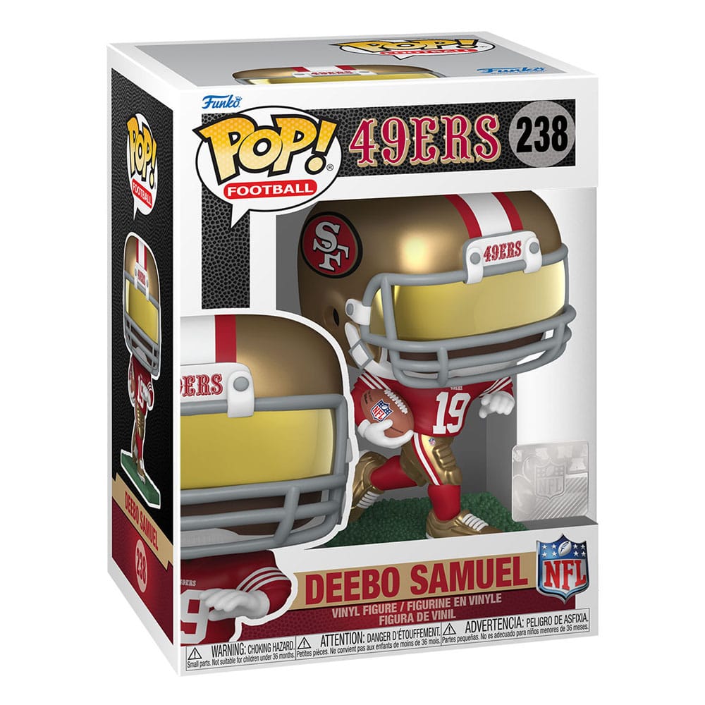 Funko NFL POP! Football Vinyl Figura 49ers - Deebo Samuel 9 cm