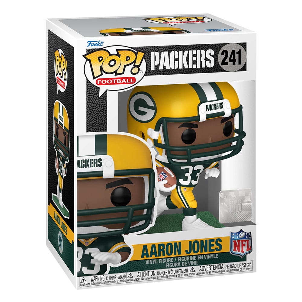 Funko NFL POP! Football Vinyl Figura Packers - Aaron Jones 9 cm