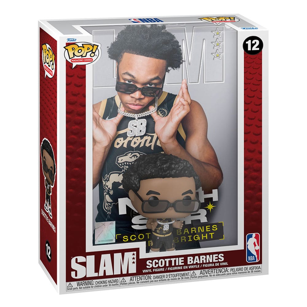 Funko NBA Cover POP! Basketball Vinyl Figura Scottie Barnes (SLAM Magazin) 9 cm