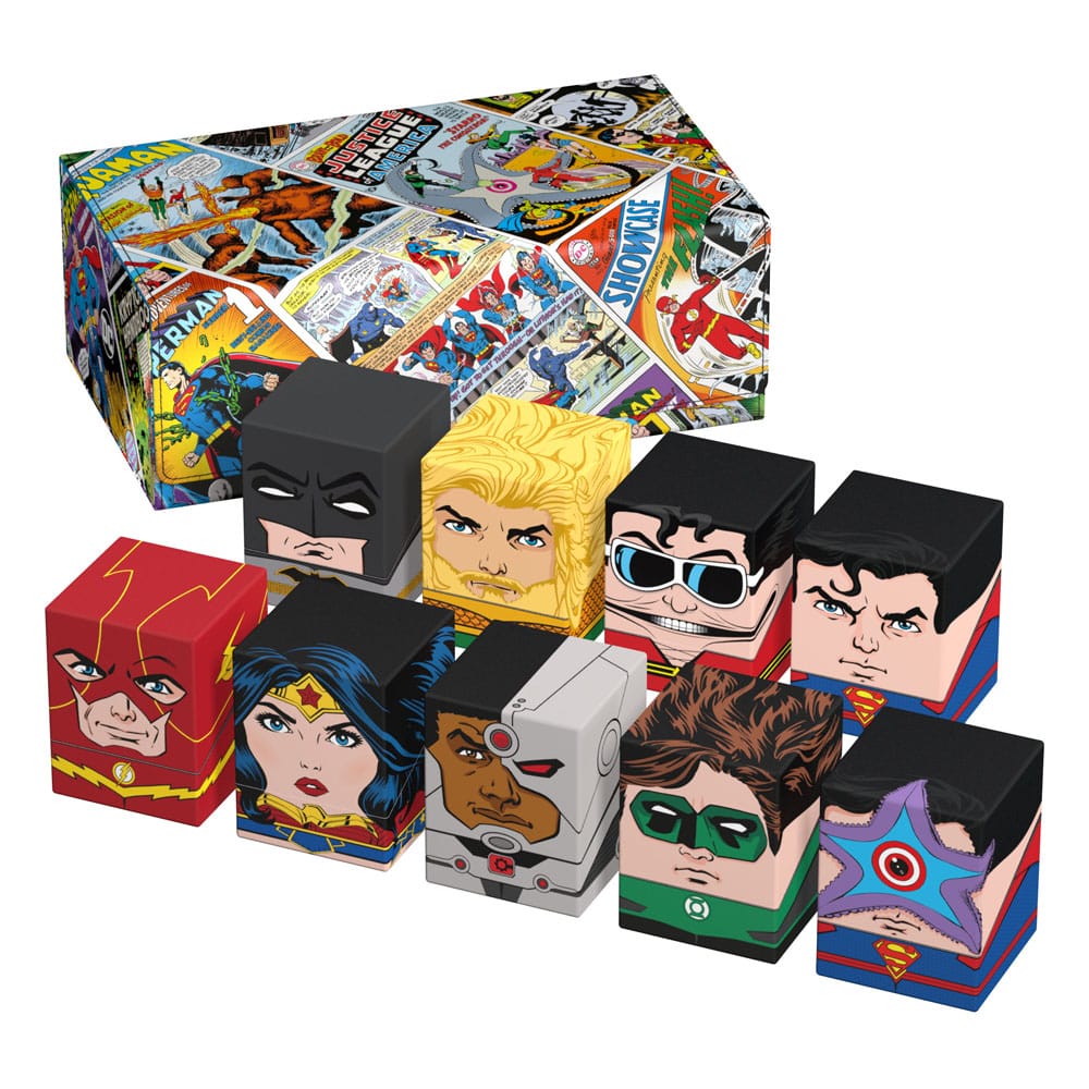 Caja Squaroes Collectors Case 800 DC Justice League™ - Vintage Comics