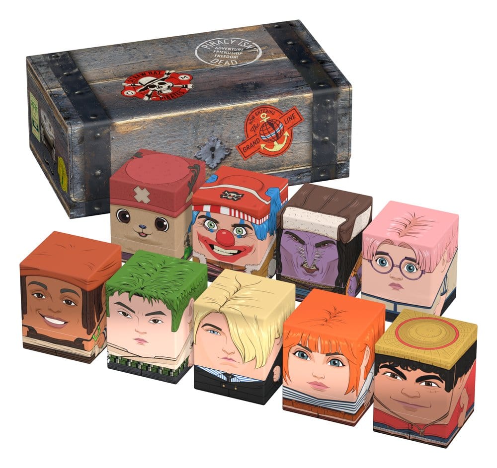 Caja Squaroes Collectors Case 800 ONE PIECE - Wooden Chest