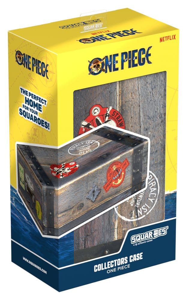 Caja Squaroes Collectors Case 800 ONE PIECE - Wooden Chest