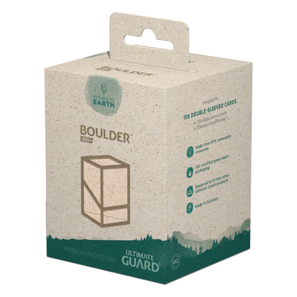 Caja Ultimate Guard Return To Earth  Boulder Deck Case 100+  Tamaño Estándar Natural