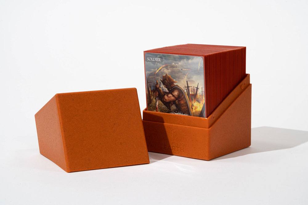 Caja Ultimate Guard Return To Earth  Boulder Deck Case 100+  Tamaño Estándar Naranja