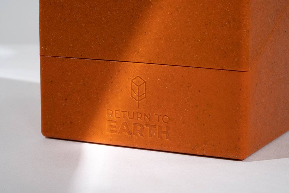 Caja Ultimate Guard Return To Earth  Boulder Deck Case 100+  Tamaño Estándar Naranja