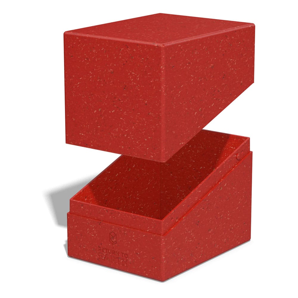 Caja Ultimate Guard Return To Earth Boulder Deck Case 133+ Tamaño Estándar Rojo