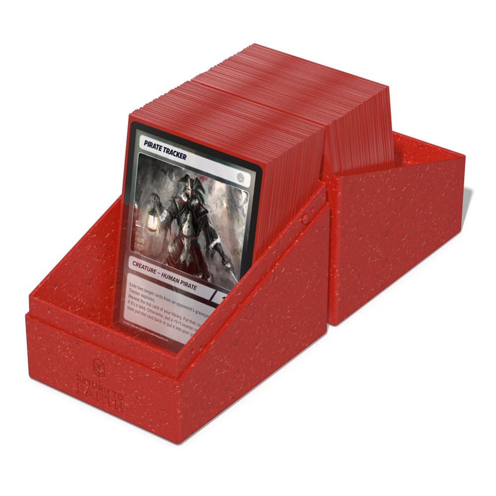 Caja Ultimate Guard Return To Earth Boulder Deck Case 133+ Tamaño Estándar Rojo