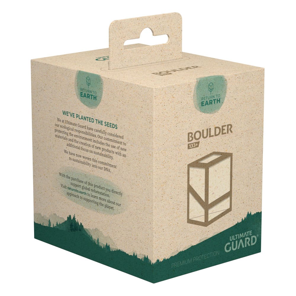 Caja Ultimate Guard Return To Earth Boulder Deck Case 133+ Tamaño Estándar Natural