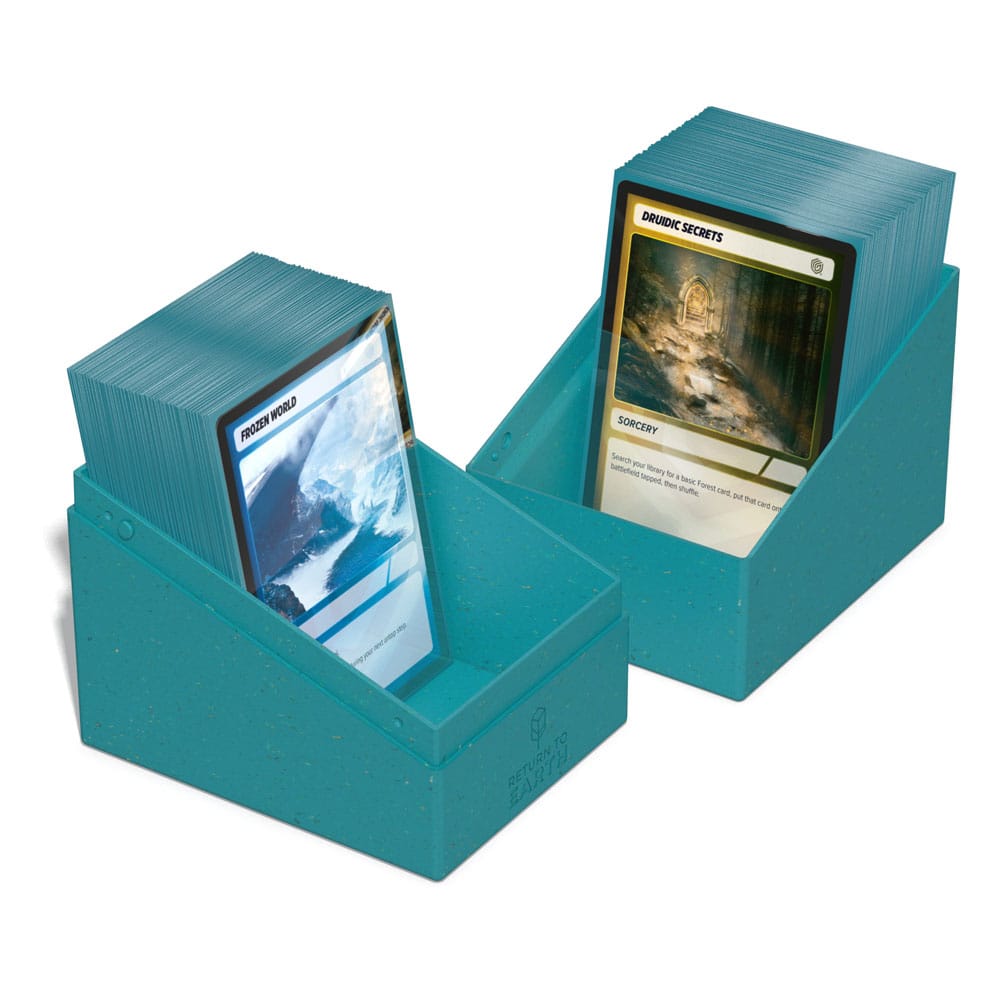 Caja Ultimate Guard Return To Earth Boulder Deck Case 133+ Tamaño Estándar Petrol