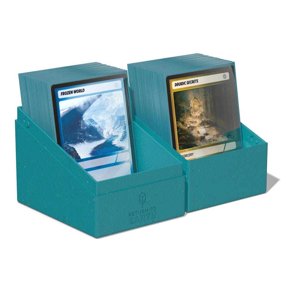 Caja Ultimate Guard Return To Earth Boulder Deck Case 133+ Tamaño Estándar Petrol