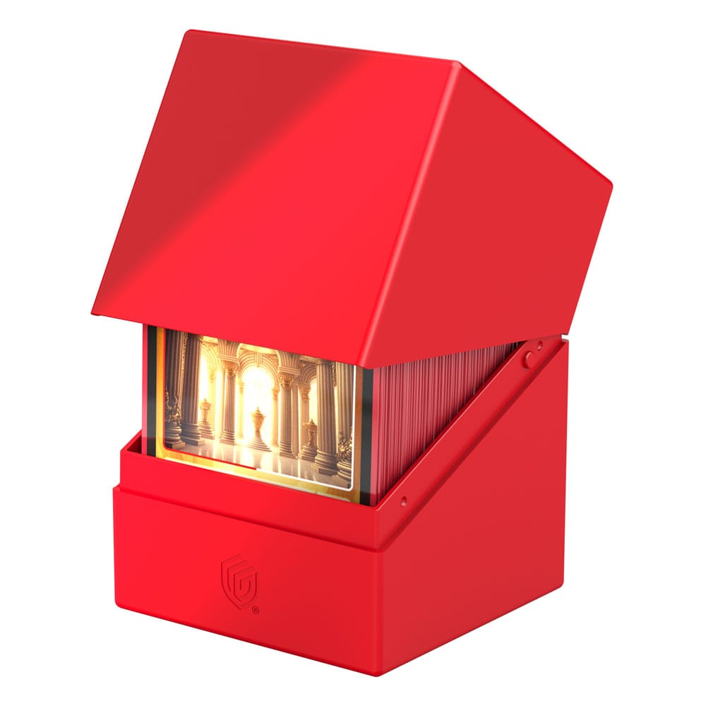Caja Ultimate Guard Boulder Deck Case 100+ Solid Rojo