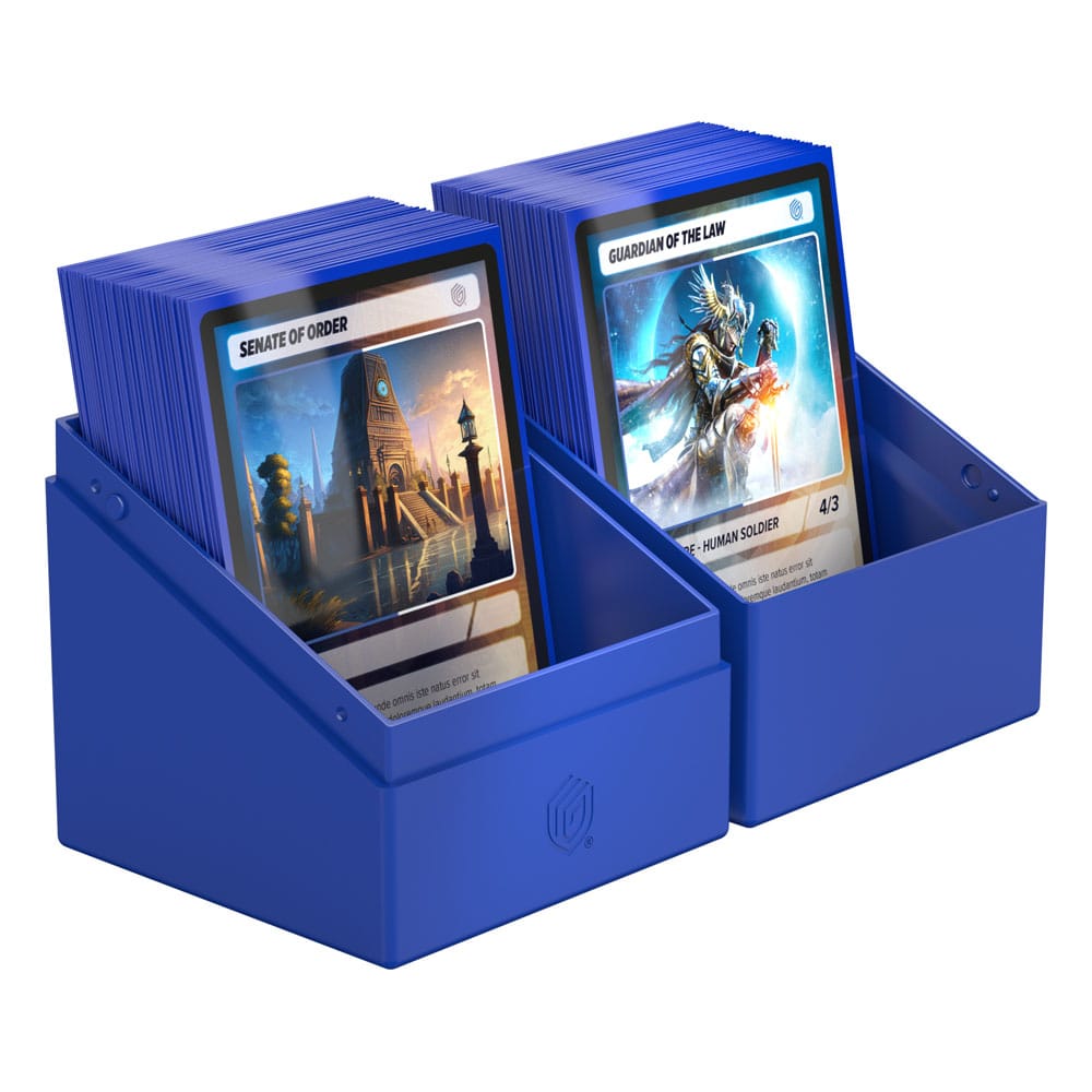 Caja Ultimate Guard Boulder Deck Case 100+ Solid Azul