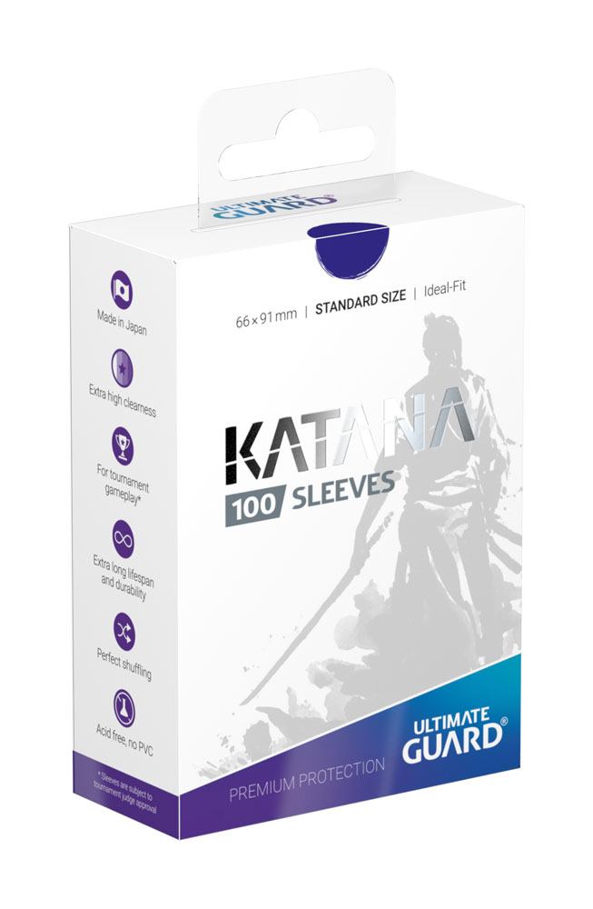 Sleeves Ultimate Guard Katana Sleeves Standard Size (100) - Blue
