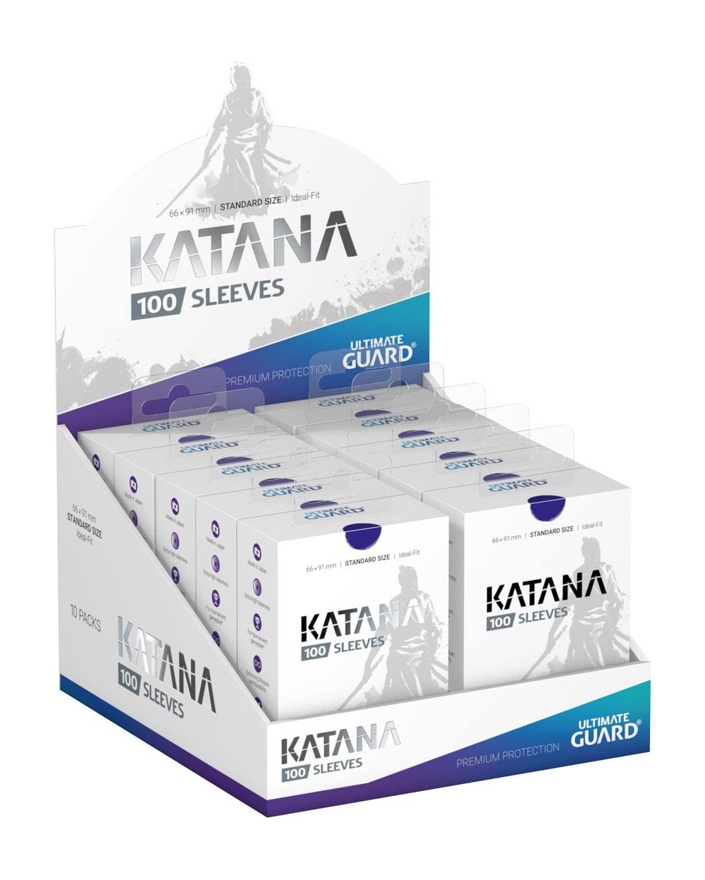 Sleeves Ultimate Guard Katana Sleeves Standard Size (100) - Blue
