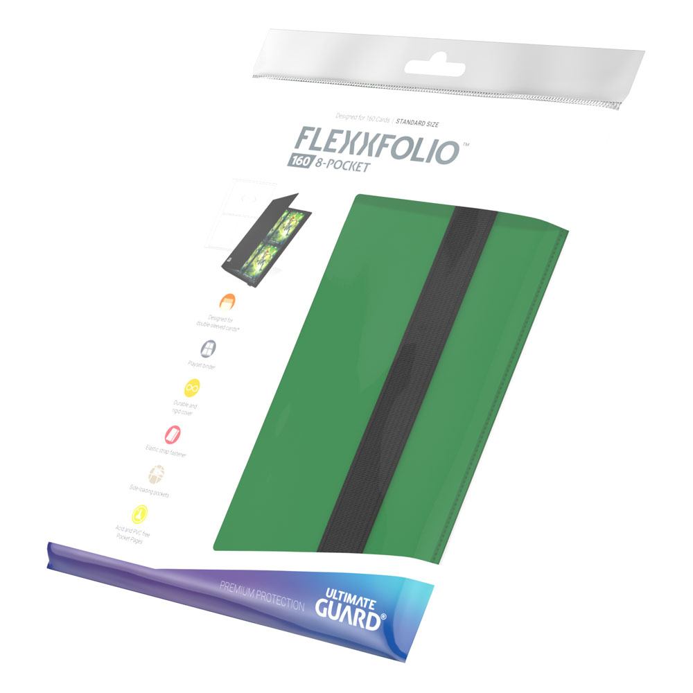 Archivador Ultimate Guard Flexxfolio 160 - 8-Pocket Verde