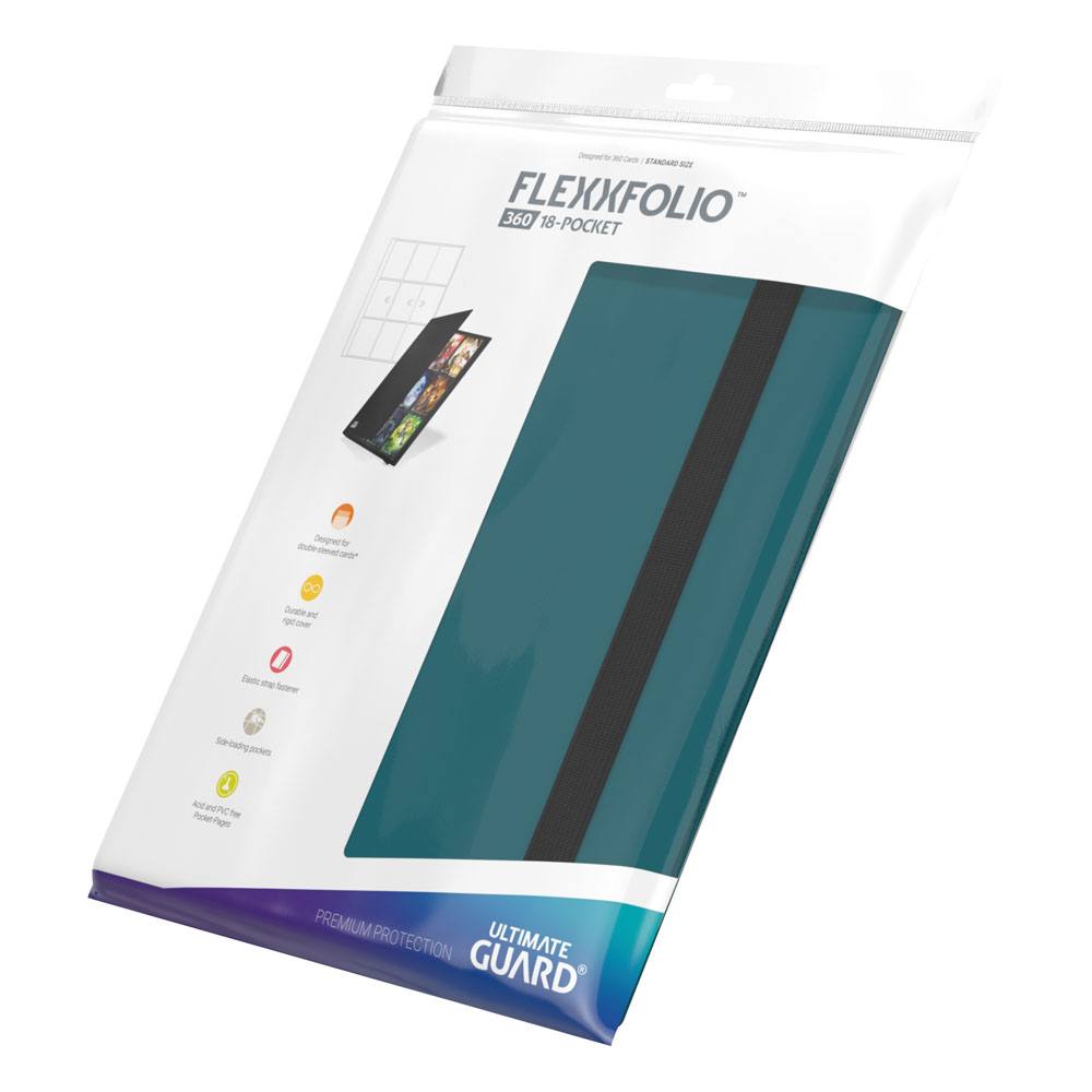 Archivador Ultimate Guard Flexxfolio 360 - 18-Pocket Gasolina Azul