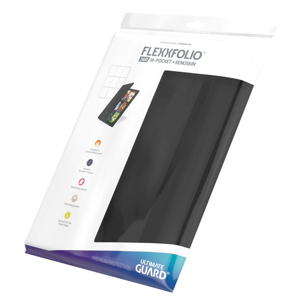 Archivador Ultimate Guard Flexxfolio 360 - 18-Pocket XenoSkin Negro