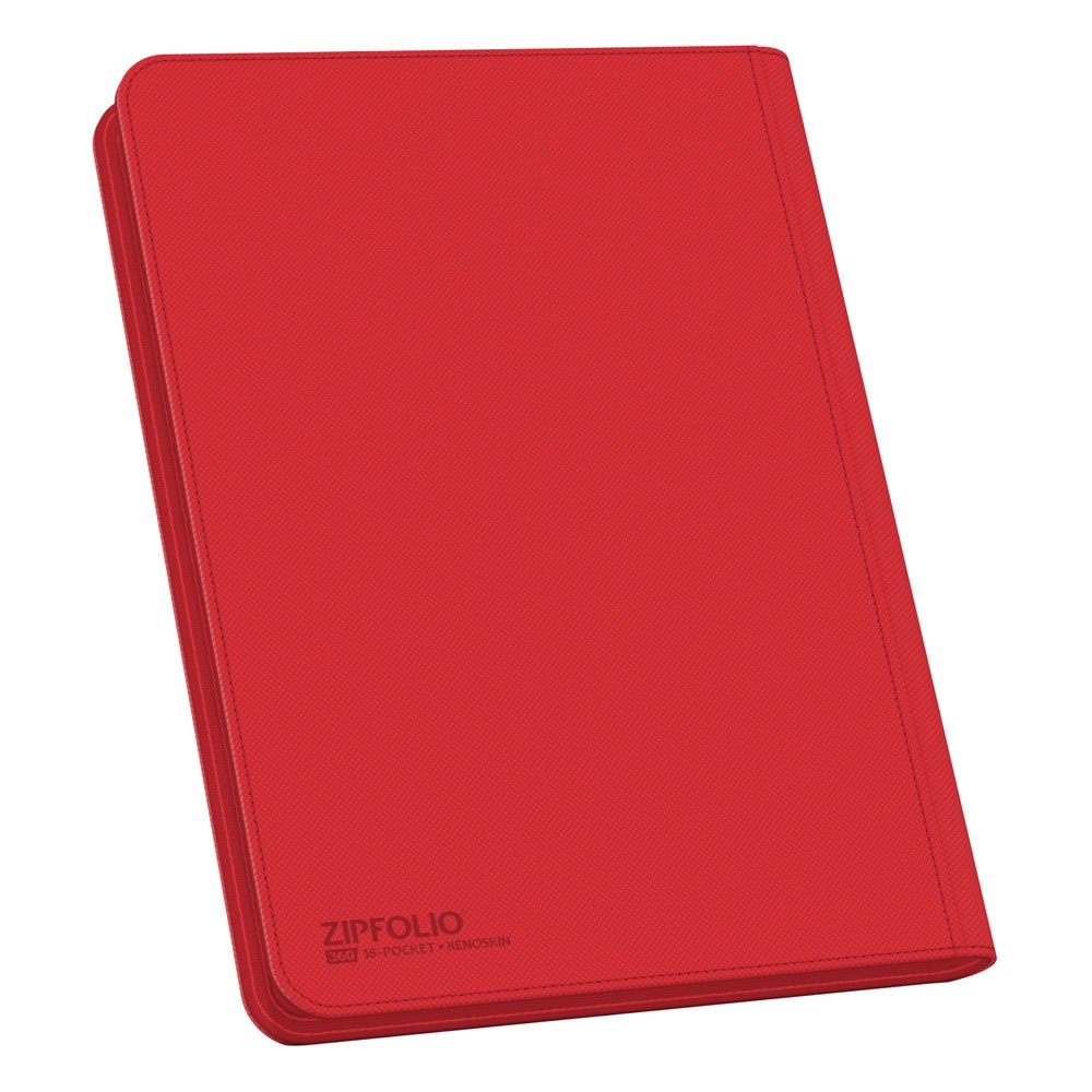 Archivador Ultimate Guard Zipfolio 360 - 18-Pocket XenoSkin Rojo