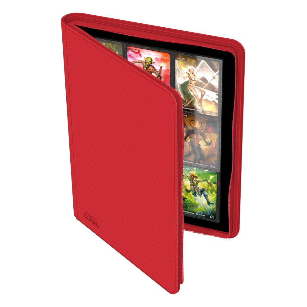 Archivador Ultimate Guard Zipfolio 360 - 18-Pocket XenoSkin Rojo