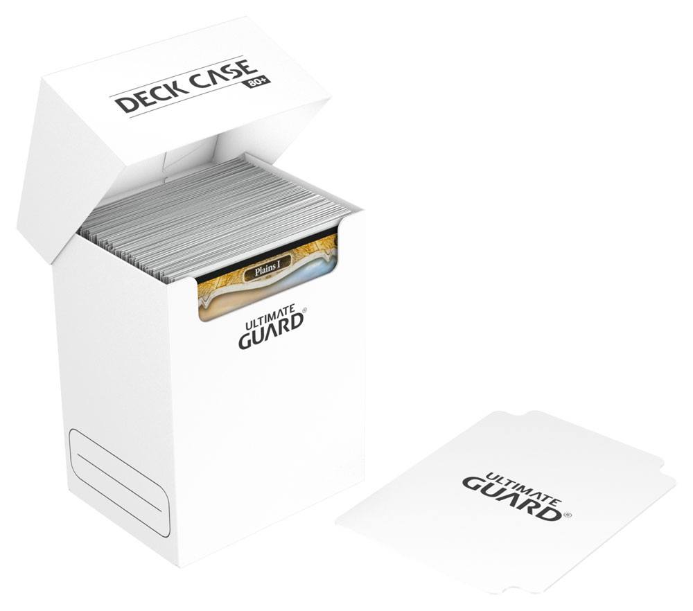 Caja Ultimate Guard Deck Case 80+ Caja de Cartas Tamaño Estándar Blanco