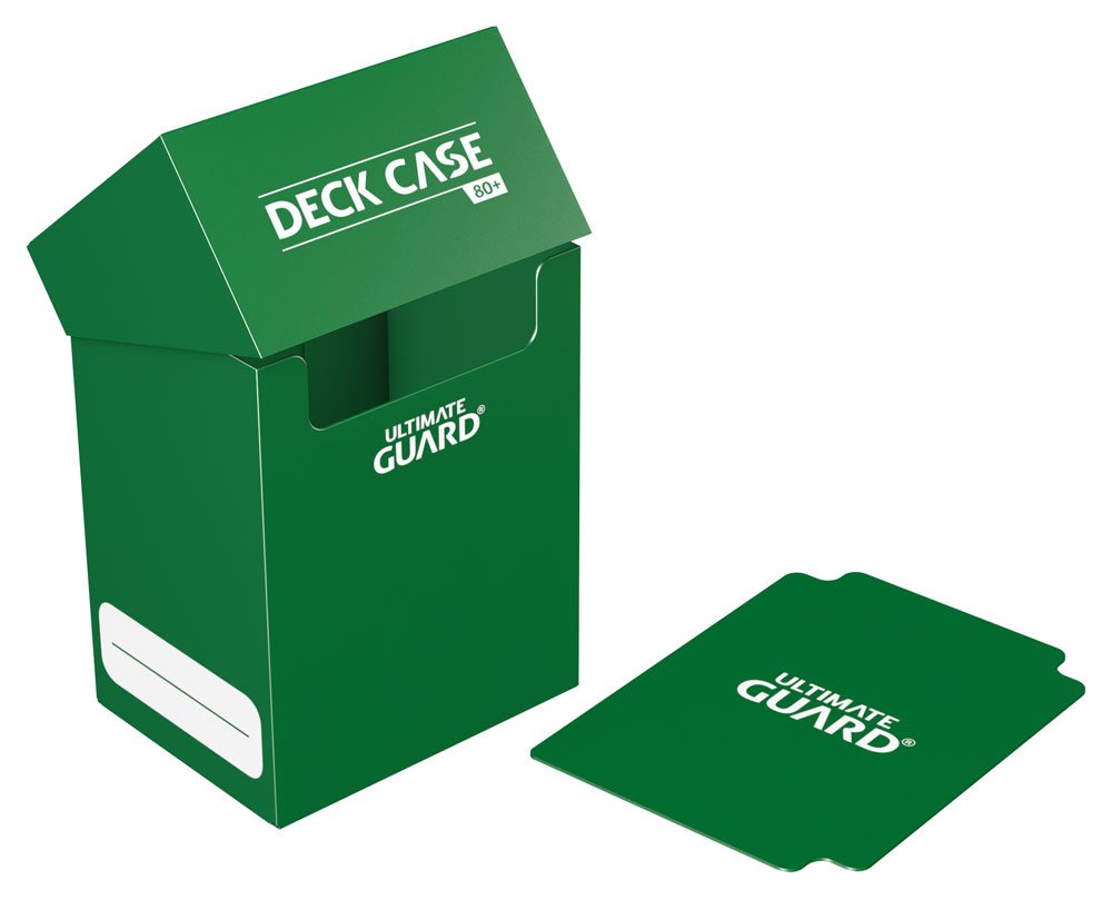 Caja Ultimate Guard Deck Case 80+ Caja de Cartas Tamaño Estándar Verde
