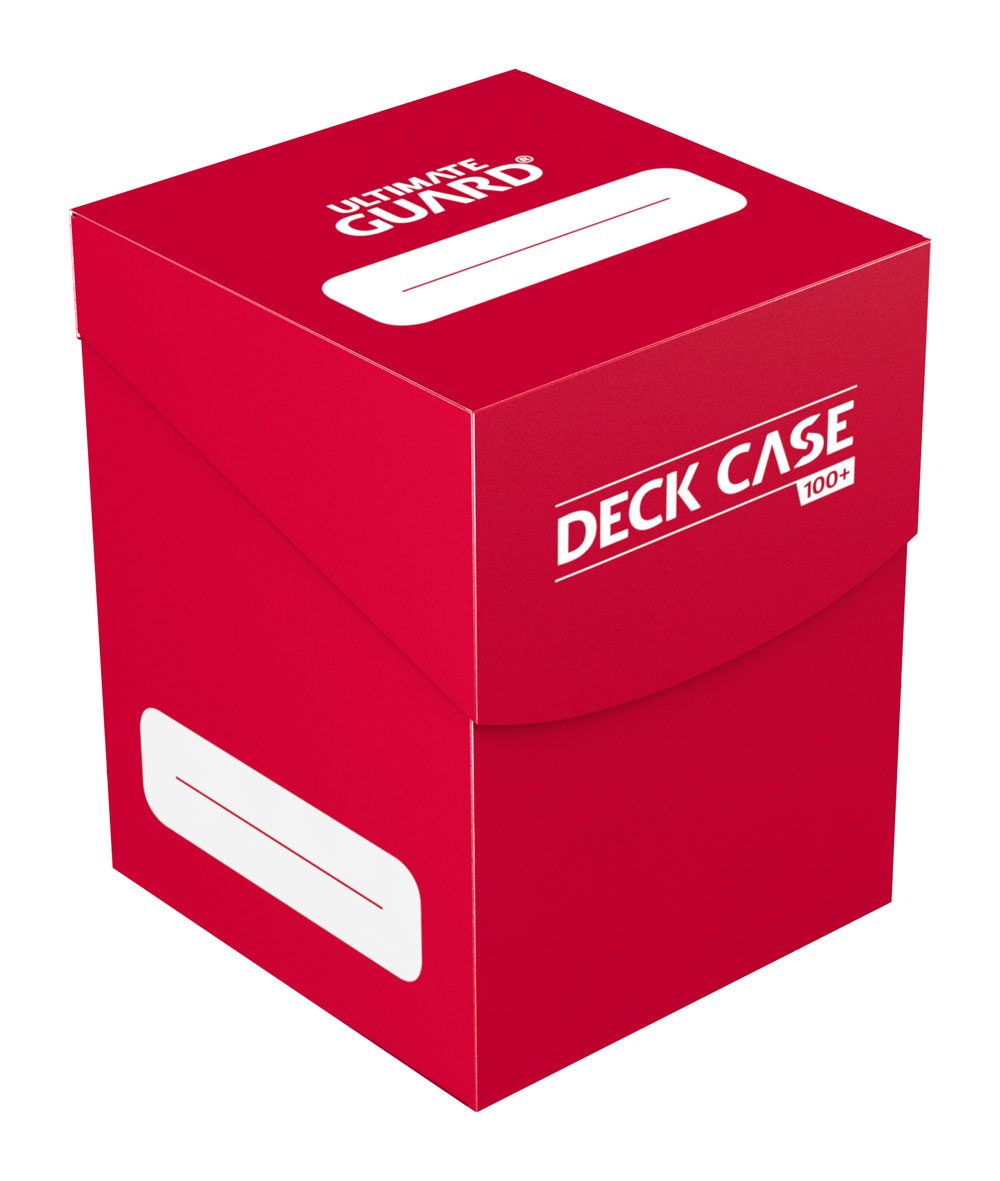Caja Ultimate Guard Deck Case 100+ Caja de Cartas Tamaño Estándar Rojo
