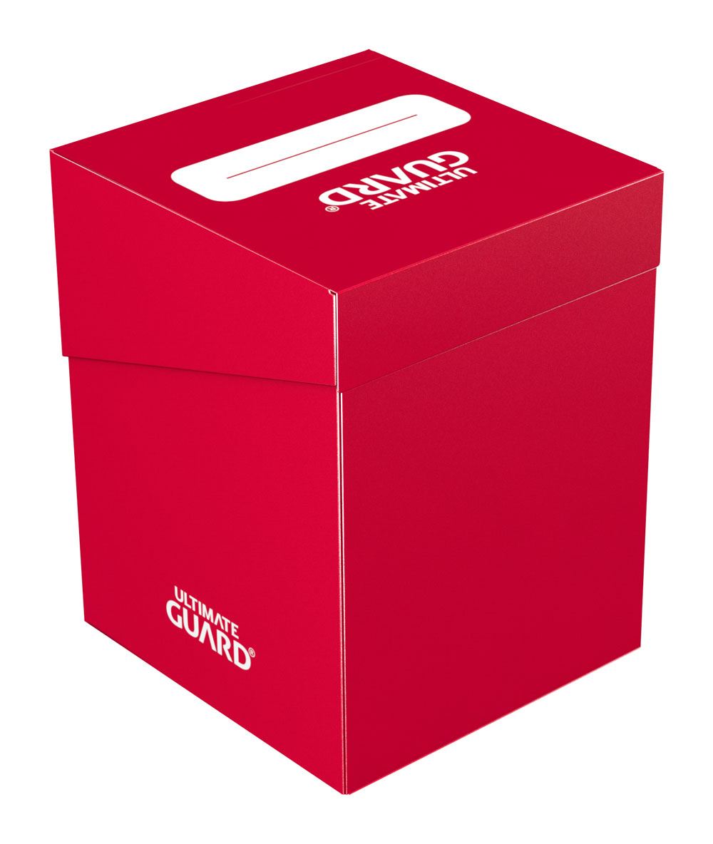 Caja Ultimate Guard Deck Case 100+ Caja de Cartas Tamaño Estándar Rojo