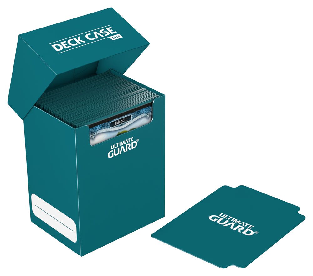 Caja Ultimate Guard Deck Case 80+ Caja de Cartas Tamaño Estándar Gasolina Azul