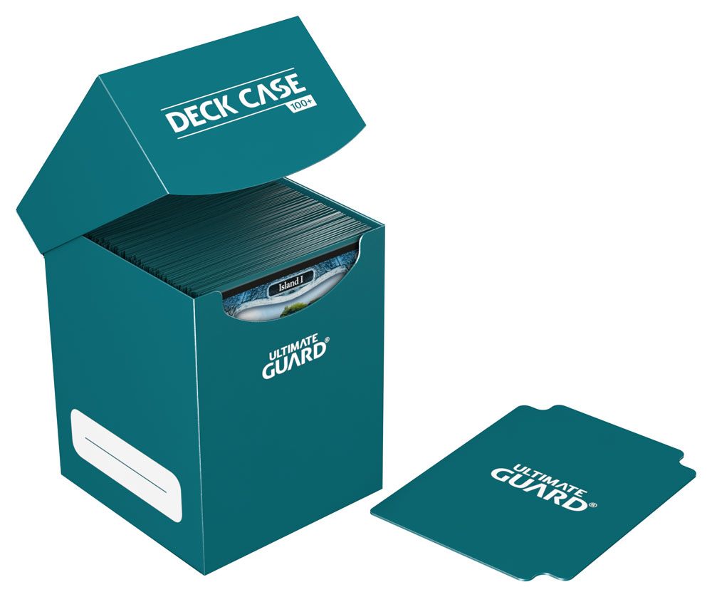 Caja Ultimate Guard Deck Case 100+ Caja de Cartas Tamaño Estándar Gasolina Azul