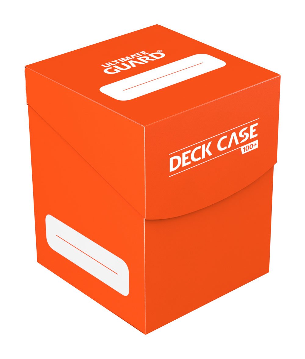 Caja Ultimate Guard Deck Case 100+ Caja de Cartas Tamaño Estándar Naranja