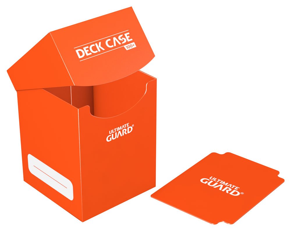 Caja Ultimate Guard Deck Case 100+ Caja de Cartas Tamaño Estándar Naranja