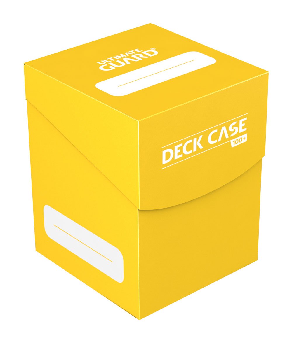 Caja Ultimate Guard Deck Case 100+ Caja de Cartas Tamaño Estándar Amarillo