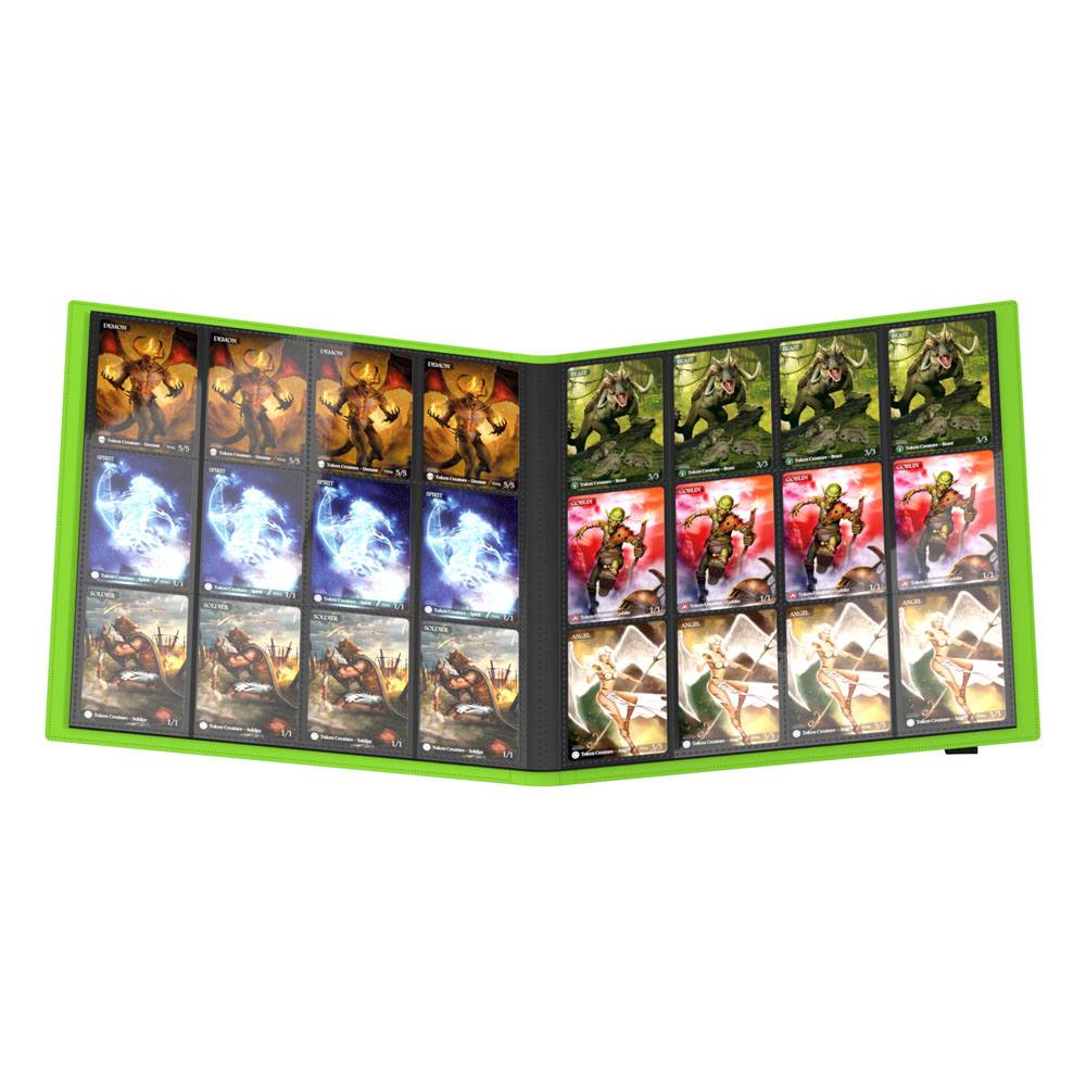 Archivador Ultimate Guard Flexxfolio 480 - 24-Pocket (Quadrow) - Verde Claro