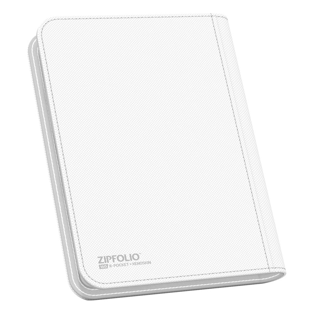 Archivador Ultimate Guard Zipfolio 160 - 8-Pocket XenoSkin Blanco