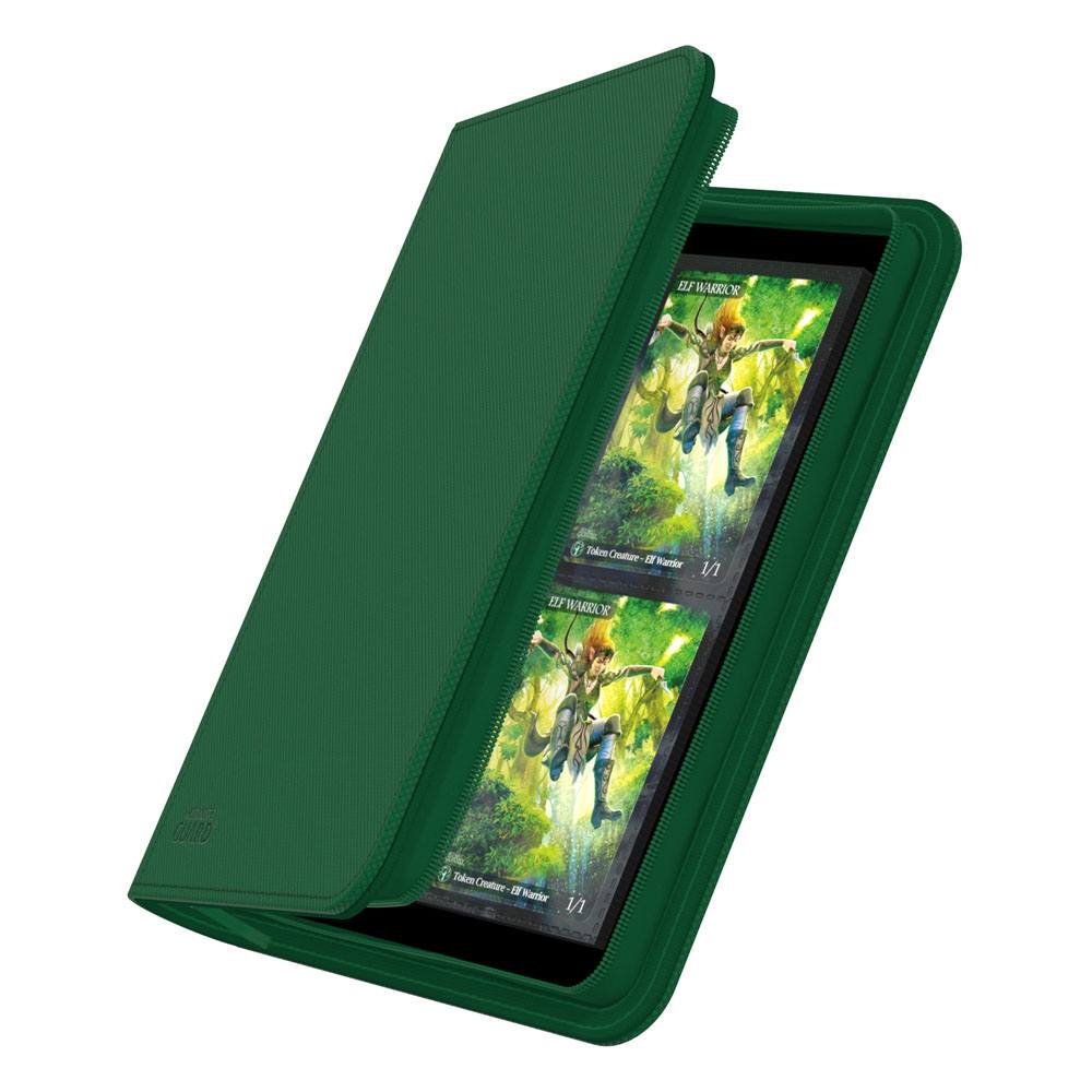 Archivador Ultimate Guard Zipfolio 160 - 8-Pocket XenoSkin Verde