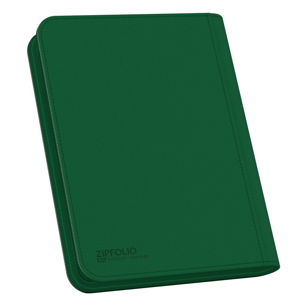 Archivador Ultimate Guard Zipfolio 160 - 8-Pocket XenoSkin Verde