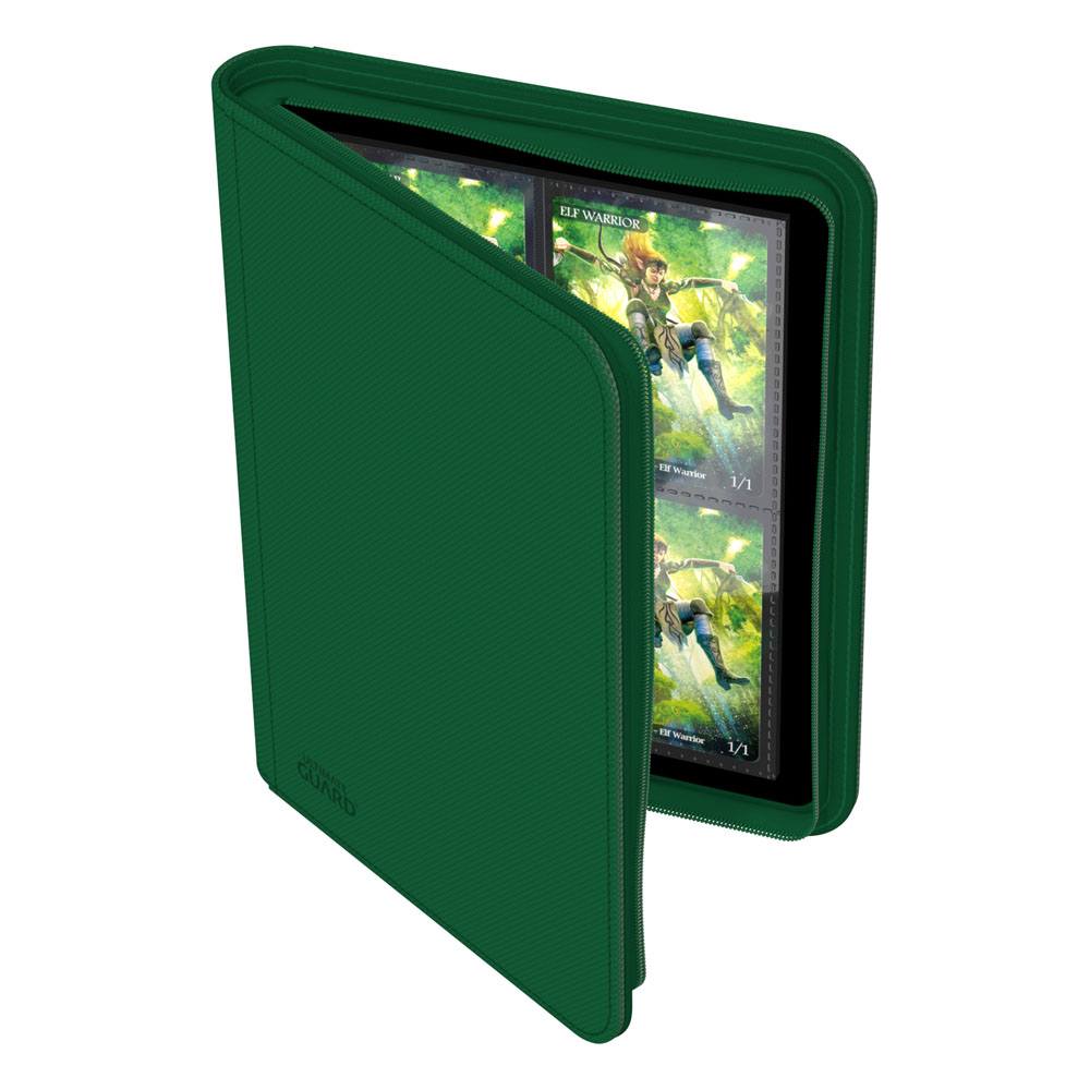Archivador Ultimate Guard Zipfolio 160 - 8-Pocket XenoSkin Verde