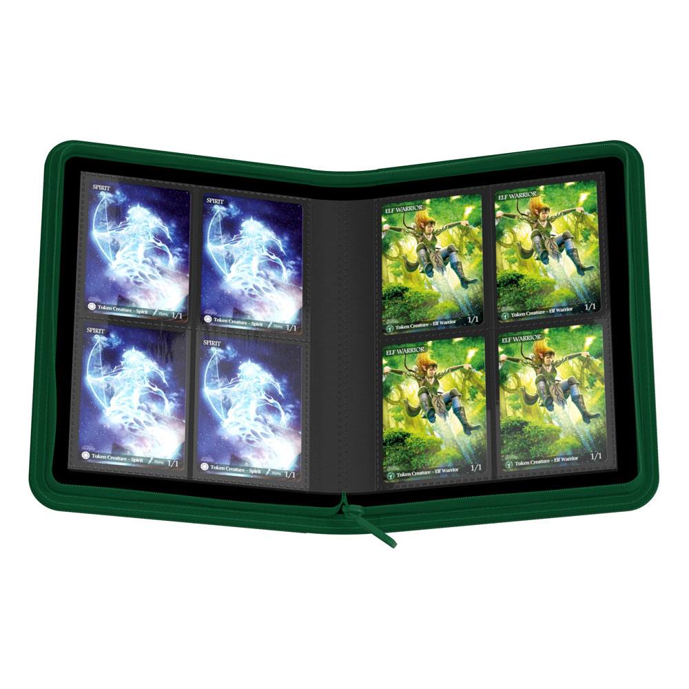 Archivador Ultimate Guard Zipfolio 160 - 8-Pocket XenoSkin Verde