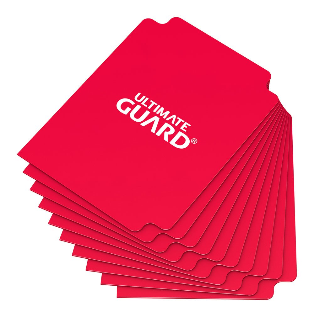 Ultimate Guard Card Dividers Tarjetas Separadoras Rojo (10pcs)