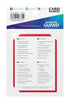 Ultimate Guard Card Dividers Tarjetas Separadoras Rojo (10pcs)