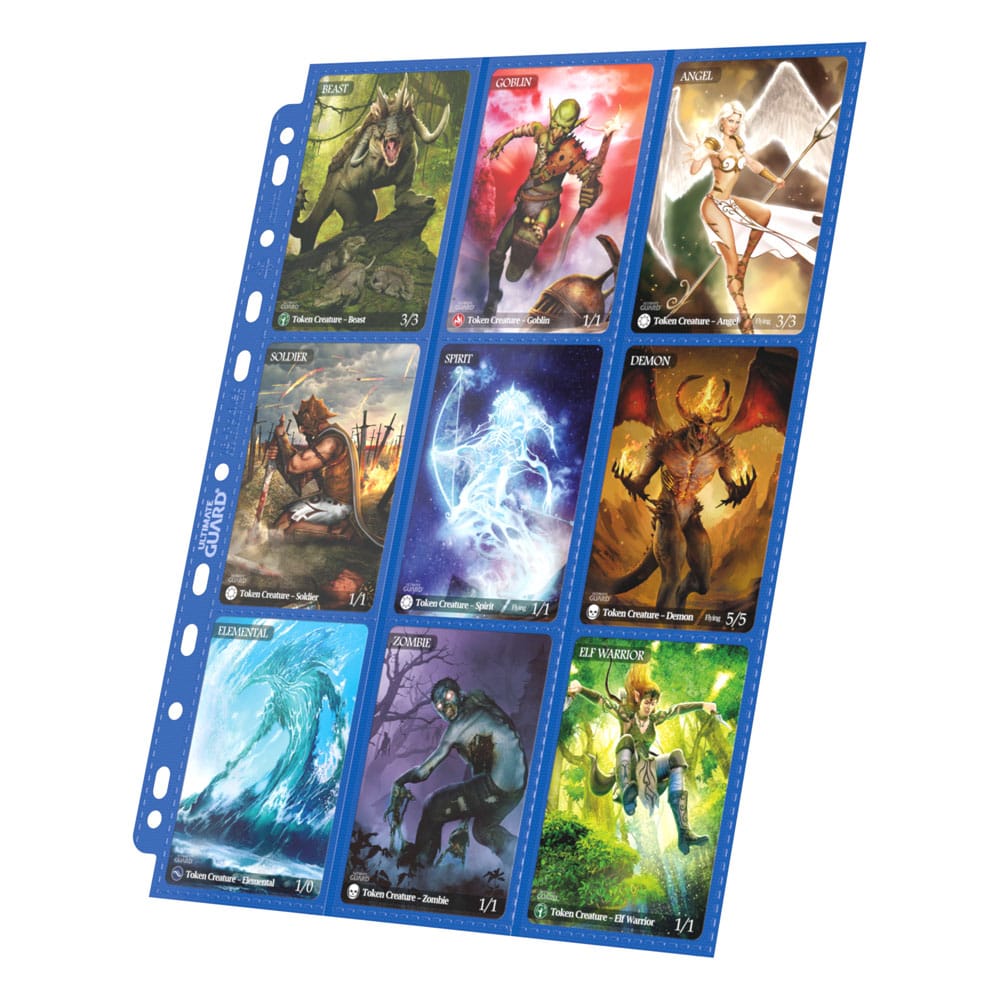 Hoja 18 Bolsillos Pages Side-Loading Azul Ultimate Guard (10pcs)