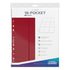 Hoja 18 Bolsillos Pages Side-Loading Rojo Ultimate Guard (10pcs)