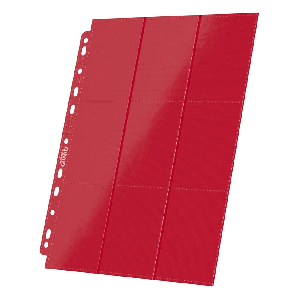 Hoja 18 Bolsillos Pages Side-Loading Rojo Ultimate Guard (10pcs)