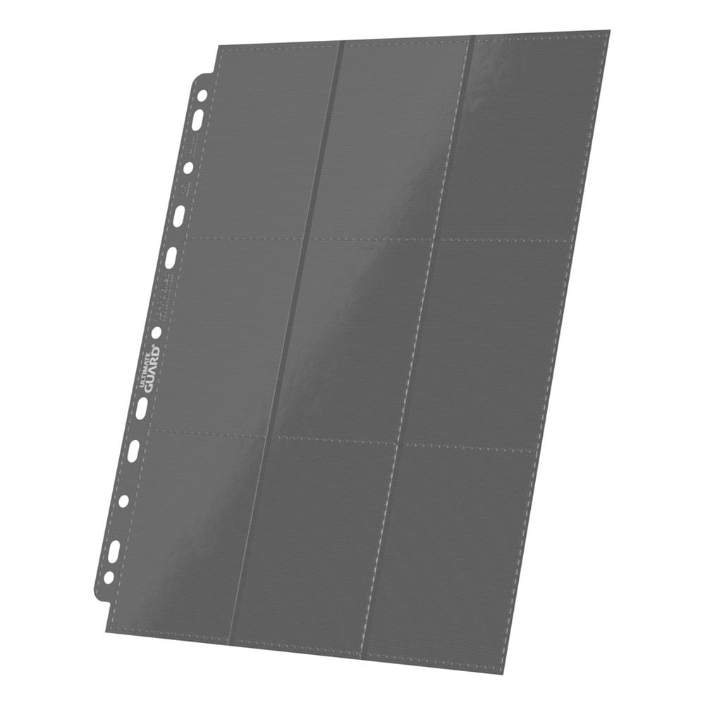 Hoja 18 Bolsillos Pages Side-Loading Gris Ultimate Guard (10pcs)