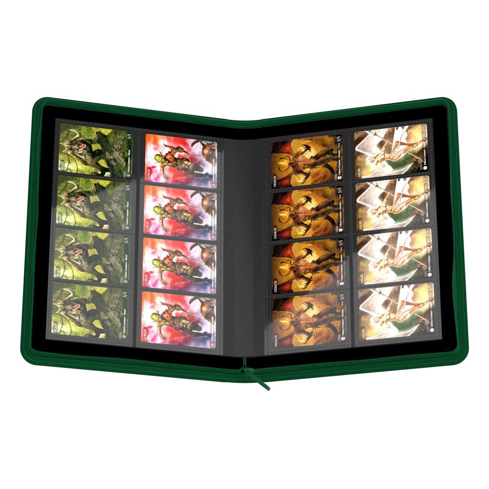 Archivador Ultimate Guard Zipfolio 320 - 16-Pocket XenoSkin Verde