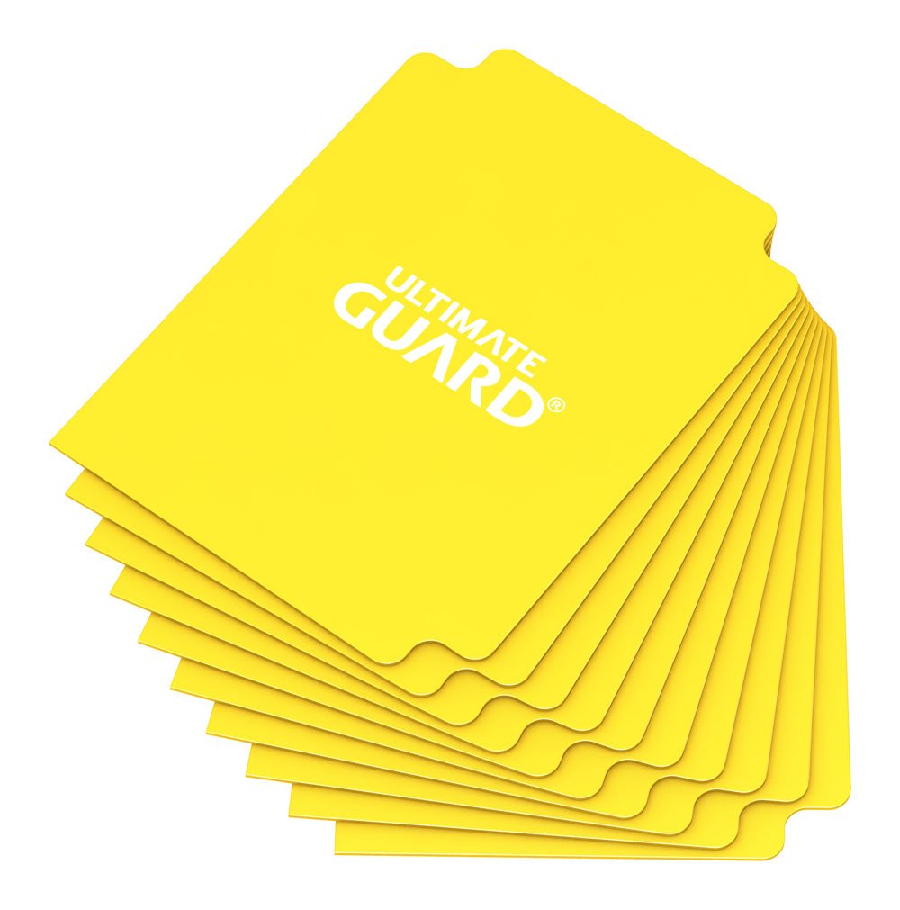 Ultimate Guard Card Dividers Tarjetas Separadoras Amarillo (10pcs)