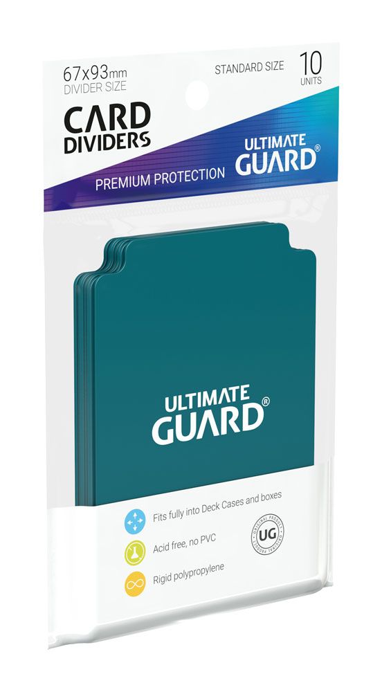 Ultimate Guard Card Dividers Tarjetas Separadoras Gasolina Azul (10 Piezas)